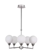 Lampy sufitowe - LOGOS LAMPA WISZĄCA SATYNOWY 35-05458 5X25W G9 - miniaturka - grafika 1