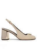 Sandały damskie - Furla Sandały Blallet YJ43BAL-A.0496-3910S-1-007-20-AL-3900 S Beżowy - miniaturka - grafika 1