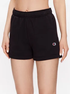 Champion Szorty sportowe 116053 Czarny Regular Fit - Spodenki damskie - miniaturka - grafika 1