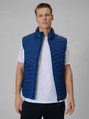 Kurtki męskie - 4F Bezrękawnik z wypełnieniem syntetycznym męski - granatowy XL - miniaturka - grafika 1