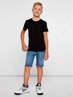 Koszulki dla chłopców - Tommy Hilfiger T-Shirt KB0KB04140 Czarny Regular Fit - grafika 1