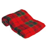 Koce - Koc w kratę 130 x 160 cm - miniaturka - grafika 1