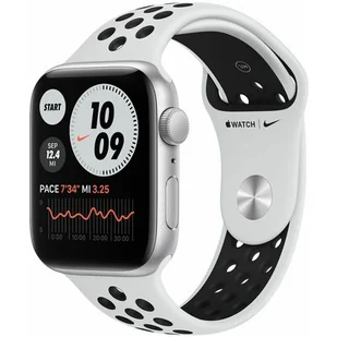 Apple Watch SE Nike GPS 40/Silver/Black Sport - Smartwatch - miniaturka - grafika 1