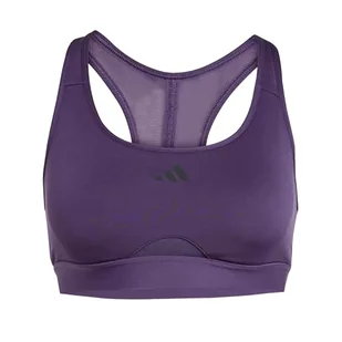 adidas Damski biustonosz treningowy PowerReact XL - Biustonosze - miniaturka - grafika 1