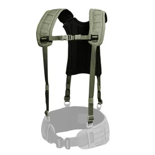 Templars Gear - Szelki taktyczne 4-punktowe H-Harness - MOLLE - Ranger Green - TG-H-HAR-4-RG - Odzież taktyczna i umundurowanie - miniaturka - grafika 1