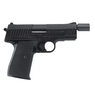 Rosomak - Pistolet hukowy mod. LEXON 11 M1 - 11-strzałowy - 6 mm Long / 6 mm Short - Czarny - Broń alarmowa - miniaturka - grafika 4