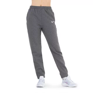 Spodnie i spodenki dla dziewczynek - Spodnie Nike Junior Park 20 Fleece CW6909-071 - szare - grafika 1