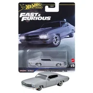 Samochody i pojazdy dla dzieci - Hot Wheels Szybcy I Wściekli Fast & Furious Autko Samochodzik Resorak Model 1970 Chevelle SS 1/5 - miniaturka - grafika 1