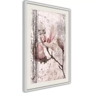Plakat - Królowa wiosennych kwiatów III (rozmiar 40x60, wykończenie Rama złota z passe-partout) - Plakaty - miniaturka - grafika 1