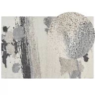 Dywany - Dywan shaggy 200x300 cm biało-szary GORIS - miniaturka - grafika 1