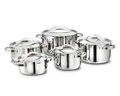 Zestawy garnków i patelni - Kopf Zestaw Garnków Stilo (Stal Nierdzewna 10-Częściowy Z 5 - miniaturka - grafika 1
