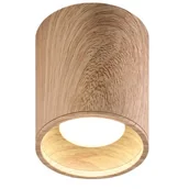 Lampy sufitowe - Candellux Lampa sufitowa drewniana 7,9x10cm Tuba 2277165 2277165 - miniaturka - grafika 1