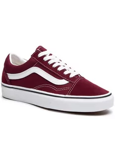 Vans Tenisówki Old Skool VN0A38G15U71 Bordowy - Trampki damskie - miniaturka - grafika 1