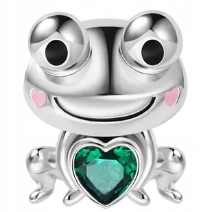 Charms Zawieszka Charms Żaba z Sercem Charmsy Trusky - Bransoletki - miniaturka - grafika 1