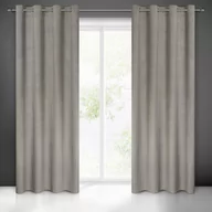 Zasłony - Eurofirany Zasłona welwetowa Fargo 140x250 Beżowa ex-zas-fargo-beż-140x250-przel - miniaturka - grafika 1