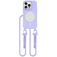 Etui i futerały do telefonów - Etui TECH-PROTECT MagNecklace MagSafe do Apple iPhone 14 Pro Fioletowy - miniaturka - grafika 1