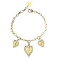 Bransoletki - Bransoletka damska Guess Love Me Tender JUBB03235JWYGL - miniaturka - grafika 1