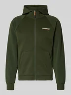 Bluzy męskie - Bluza rozpinana o kroju regular fit z nadrukiem z logo model ‘Thatcher’ - miniaturka - grafika 1