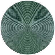 Obrusy i serwetki - Mata stołowa okrągła Hawai 38 cm szmaragdowa AMBITION - miniaturka - grafika 1