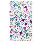 Dekoratorstwo - Kryształki samoprzylepne, 250 szt. brights - miniaturka - grafika 1