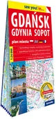 Mapy i plansze edukacyjne - Gdańsk, Gdynia, Sopot. Plan miasta 1:26 000 - miniaturka - grafika 1