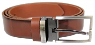 Pasek Skórzany ARUCCE (PL) Skóra Licowa EXTRA 30 mm BRĄZOWY Gładki Klamra Nowoczesna - Paski - miniaturka - grafika 5