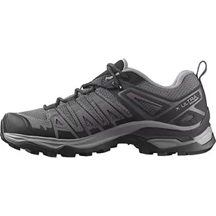 Salomon Damskie buty trekkingowe X Ultra Pioneer Aero, Magnes Black Moonscape, 40 EU - Buty trekkingowe damskie - miniaturka - grafika 1