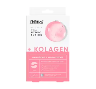 L'biotica Hydro Fusion Hydrożelowe płatki pod oczy z kolagenem 2szt - Kosmetyki pod oczy - miniaturka - grafika 1