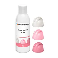 Dodatki do ciast w proszku - Food Colours masło kakaowe różowy rose 100g - miniaturka - grafika 1