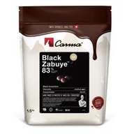 Czekolada - Carma ciemna czekolada Black Zabuye 83% 1,5 kg - miniaturka - grafika 1