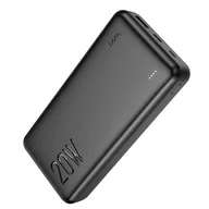 Powerbanki - Hoco Power bank 20 000mah Pd20w + Qc3.0 J87a Czarny - miniaturka - grafika 1