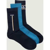 Skarpetki męskie - BOSS BLACK Skarpety 3-pack 3PQSGiftset IconicCC - miniaturka - grafika 1