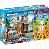 Klocki - Playmobil 70979 - My Figures - Wyspa Piratów - miniaturka - grafika 1