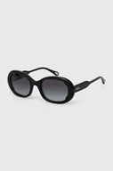 Okulary przeciwsłoneczne - Chloé okulary przeciwsłoneczne damskie kolor czarny - Chloe - miniaturka - grafika 1