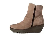 Botki damskie - Fly London Damskie botki Yopa461fly, Taupe Expresso, 37 EU - miniaturka - grafika 1