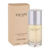Wody i perfumy męskie - Calvin Klein Escape For Men Woda toaletowa dla mężczyzn 50 ml - miniaturka - grafika 1