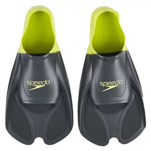 Speedo Biofuse Training Płetwy, oxid grey/lime punch UK 4-5 EU 37-38 2020 Akcesoria pływackie i treningowe - Pływanie - miniaturka - grafika 1