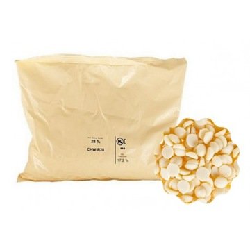Czekolada biała w kaletkach belgijska sicao 2,5kg (2500g)