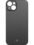Etui i futerały do telefonów - Black Rock - Cienkie etui na telefon komórkowy pasuje do Apple iPhone 14 I etui węglowe, ultra cienkie, z włókna szklanego (Flex Carbon Black) - miniaturka - grafika 1