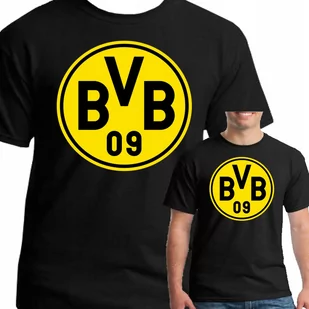 Koszulka Borussia Dortmund Prezent Xxl 0179 Czarna - Koszulki męskie - miniaturka - grafika 1