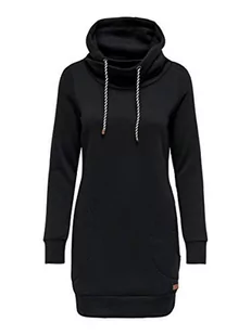 ONLY Bluza damska długa, czarny, XS - Bluzy damskie - miniaturka - grafika 1