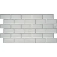 Panele ścienne i boazeria - Panel dekoracyjny PVC 50 x 100 cm 856240 - miniaturka - grafika 1