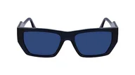 Okulary przeciwsłoneczne - KARL LAGERFELD KL6123S okulary przeciwsłoneczne, ciemnoniebieskie, jeden rozmiar, Ciemnoniebieski, rozmiar uniwersalny - miniaturka - grafika 1