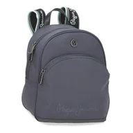 Plecaki - Pepe Jeans Corin Plecak Casual Szary 21x27,5x10 cm Poliester i PU 5,78 l by Joumma Bags, Szary, Talla única, plecak na co dzień - miniaturka - grafika 1