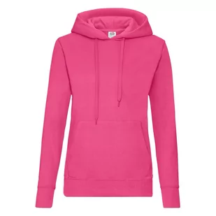 Bluza damska z kapturem Hooded Sweat Fruit of the Loom - Fuchsia S - Bluzy damskie Bluza damska z kapturem Hooded Sweat Fruit of the Loom - Fuchsia S - Bluzy damskie - miniaturka - grafika 1