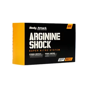 BODY ATTACK Arginine Shock - 80caps POMPA MIĘŚNIOWA - Produkty specjalne dla sportowców - miniaturka - grafika 1