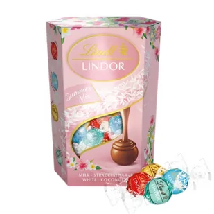 Czekoladki Lindt Lindor Summer Mix Limited Edition 200g - Inne słodycze - miniaturka - grafika 1