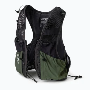 Kamizelka do biegania Silva Strive 5L Vest green - Pozostały sprzęt i akcesoria do ćwiczeń - miniaturka - grafika 1