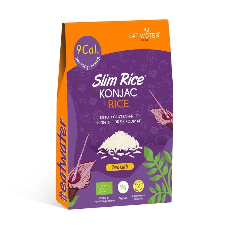 Slim Makaron (konjac) w kształcie ryżu 200 g Bio
