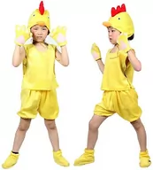 Stroje karnawałowe - Chicken Design Dziecięce kostiumy zwierzęce Fantazyjna sukienka dla dzieci Piżama Cosplay L - miniaturka - grafika 1